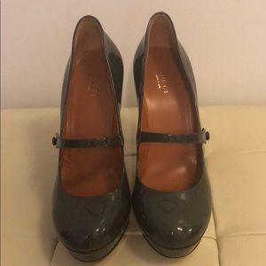 Dusk Vernice Crystal Betty Mary-Jane Platforms